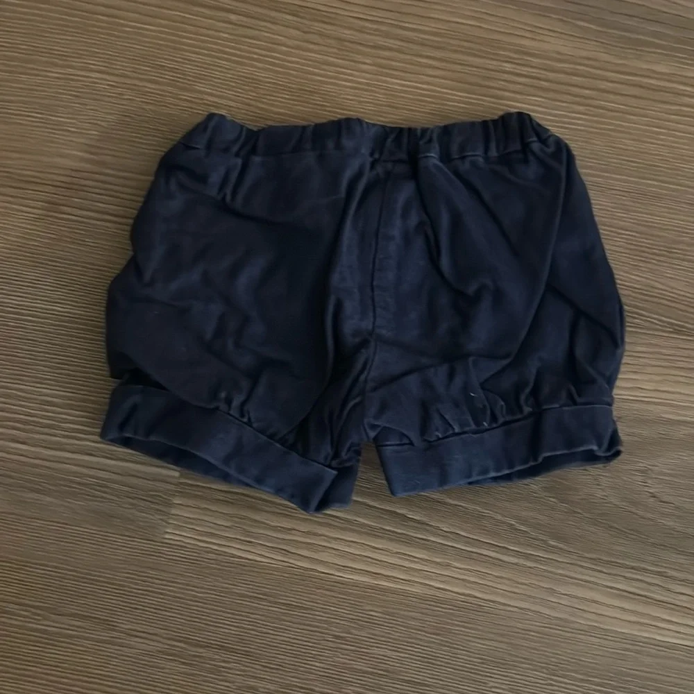 Jacadi navy 6 months baby shorts